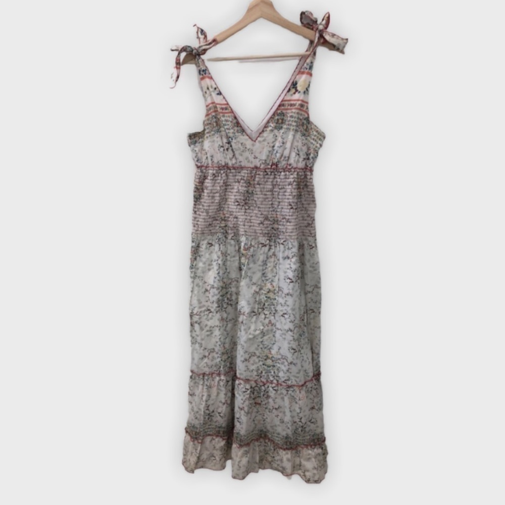KENZIE smocked maxi dress